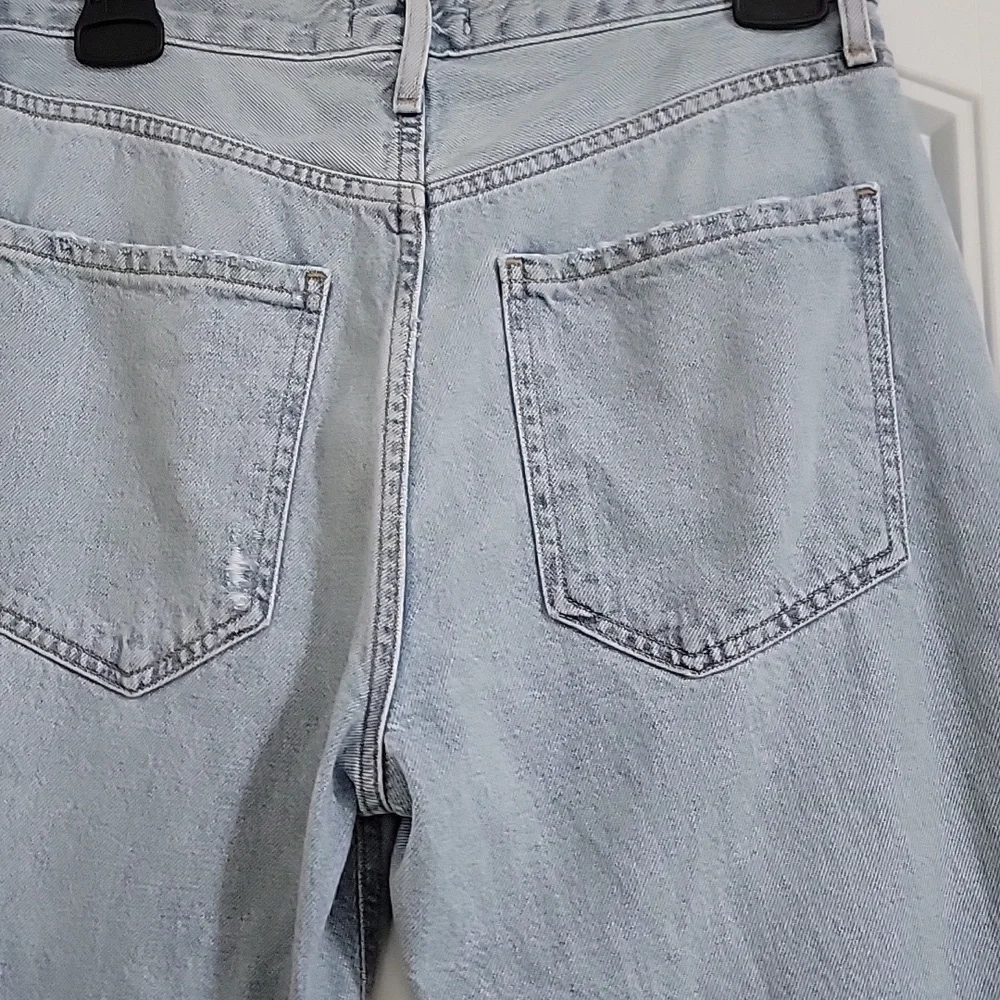 Agolde Riley Slim Crop jeans Sz 26 EUC - Picture 9 of 12